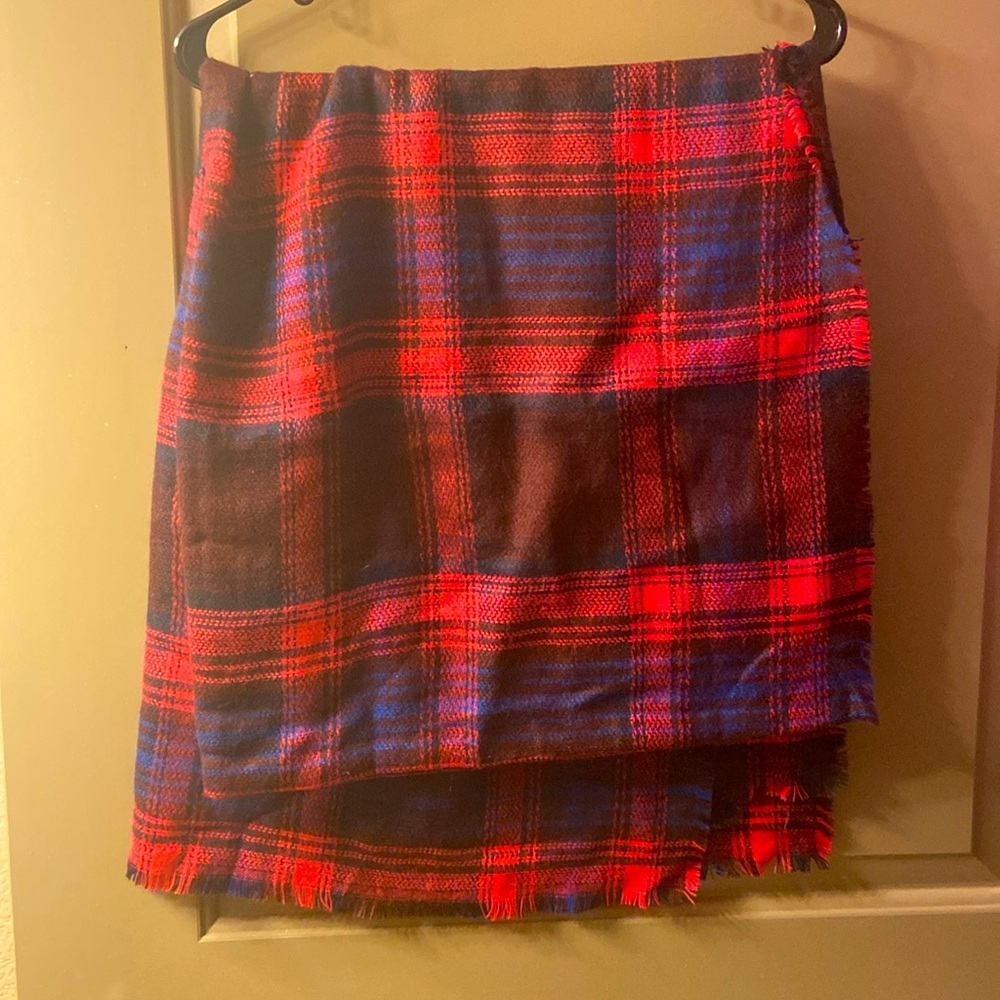Plaid scarf